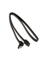 AKASA   SATA-KABEL 6 GB/S, GEWINKELT, 50 CM  (AKCBSA0905BK) - nr 4