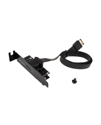 Akasa adapter MB , USB 3.1, PCI závorka s Type-C konektorem, profil 8cm, 50 cm (AKA) nr 2