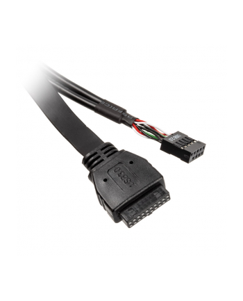 AKASA AKASA AKASA WEWNĘTRZNY KABEL ADAPTERA USB 3.1 GEN 1 Z DWOMA PORTAMI USB 2.0 TYPU A DARMOWA DOSTAWA (AKCBUB5340B (AKCBUB5340BK)  (AKCBUB5340BK) nr 2