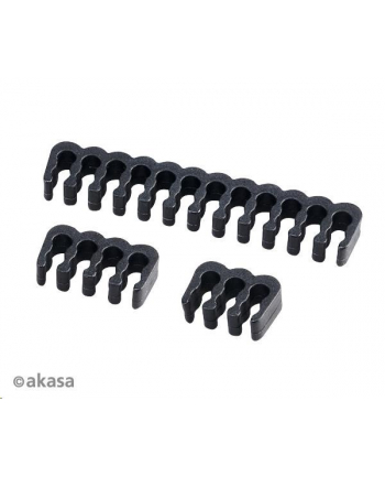 AKASA ZESTAW GRZEBIENI KABLOWYCH - 3MM, CZARNY (ZUUV281)  (ZUUV281) nr 2