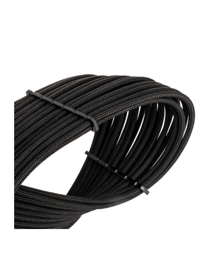 BITFENIX   ALCHEMY 4-PIN-ATX12V-VERLÄNGERUNGSKABEL, 45 CM, SLEEVED - SCHWARZ  (BFAMAC4ATX45KKRP) główny