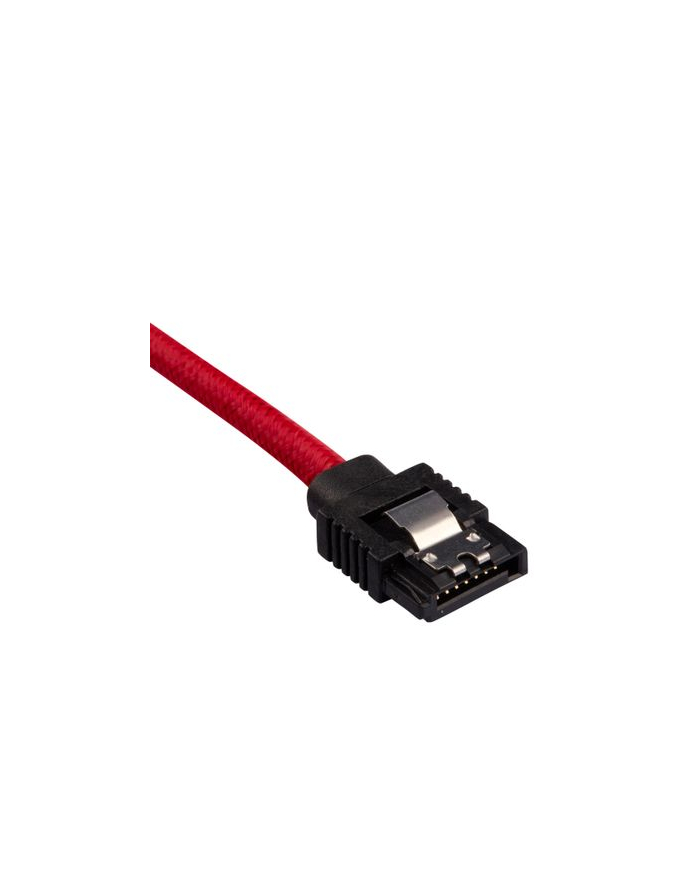 Corsair Premium Sleeved SATA-Kabel rot 60cm - 2er Pack główny