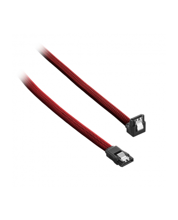CableMod ModMesh Kątowy kabel SATA 3 30cm - Blood Red nr 1