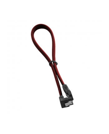CableMod ModMesh Kątowy kabel SATA 3 30cm - Blood Red nr 2