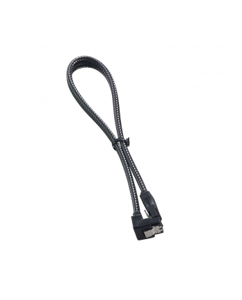 CableMod ModMesh Kątowy kabel SATA 3 30cm - węgiel