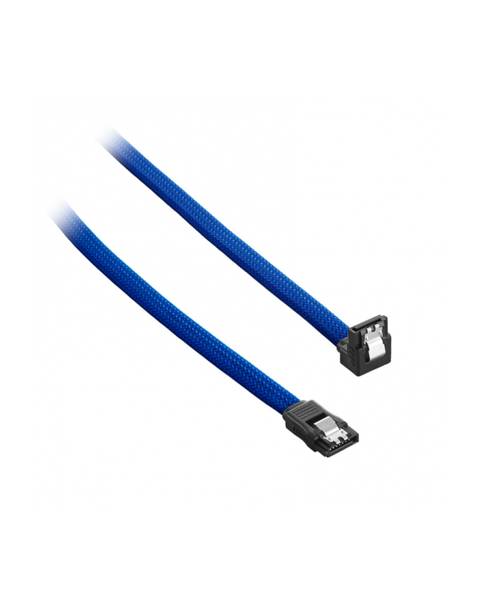 CableMod ModMesh Kątowy kabel SATA 3 60cm - niebieski główny