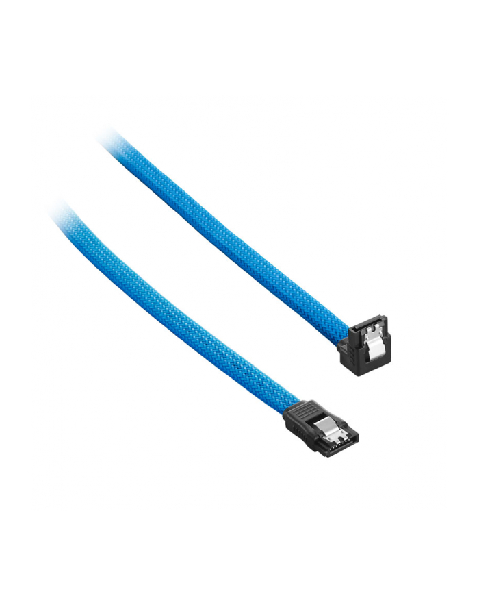 CableMod ModMesh Kątowy kabel SATA 3 60cm - Light Blue główny
