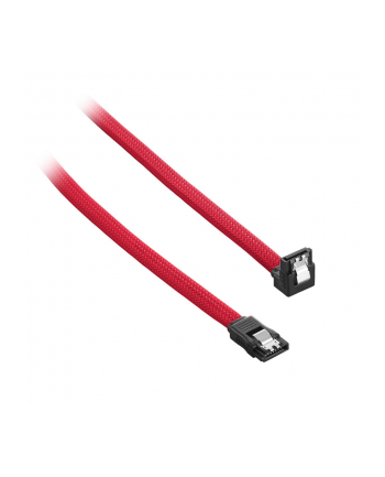 CableMod ModMesh Kątowy kabel SATA 3 60cm - czerwony