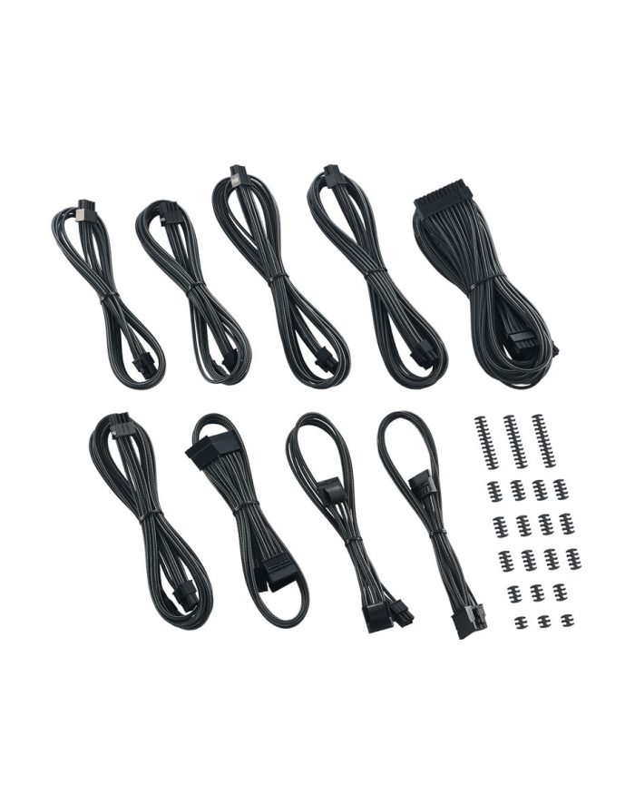 CableMod Klasyczny zestaw kabli ModMesh serii C Corsair RMi i RMx - węgiel główny