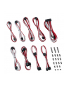 CableMod Classic ModMesh C-Series Corsair Zestaw kabli RMi i RMx - biały / czerwony - nr 1