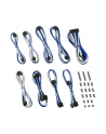 CableMod Classic ModMesh Zestaw kabli serii RT ASUS ROG / Seasonic - White / Blue - nr 1