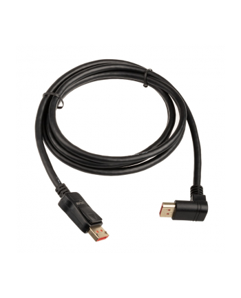 INLINE KABEL 8K (UHD-2) DISPLAYPORT KABEL, NACH OBEN GEWINKELT, CZARNY - 2M (17152O)  (17152O) nr 1