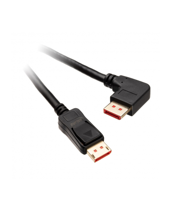 INLINE KABEL 8K (UHD-2) DISPLAYPORT KABEL, RECHTS GEWINKELT, CZARNY - 2M (17152R)  (17152R) nr 2