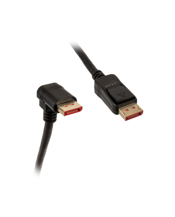 INLINE KABEL 8K (UHD-2) DISPLAYPORT KABEL, NACH UNTEN GEWINKELT, CZARNY - 2M (17152U)  (17152U) nr 2