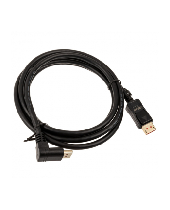 INLINE KABEL 8K (UHD-2) DISPLAYPORT KABEL, NACH UNTEN GEWINKELT, CZARNY - 2M (17152U)  (17152U) nr 1