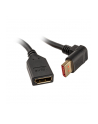 INLINE INLINE KABEL DISPLAYPORT ADAPTERKABEL, 8K4K, NACH UNTEN GEWINKELT - 0,15M (17159U)  (17159U) - nr 1