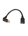 INLINE INLINE KABEL DISPLAYPORT ADAPTERKABEL, 8K4K, NACH UNTEN GEWINKELT - 0,15M (17159U)  (17159U) - nr 2