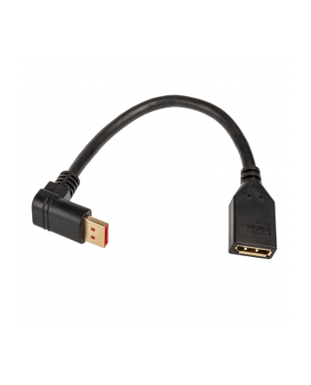 INLINE INLINE KABEL DISPLAYPORT ADAPTERKABEL, 8K4K, NACH UNTEN GEWINKELT - 0,15M (17159U)  (17159U) nr 2