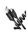 AXAGON KABEL USB  KABEL PRZEWÓD USB C - USB SPIERALA 60CM 0,6M AXAGON BUCM-AM10TB - OKABLOWANIE DARMOWA DOSTAWA  (BUCMAM10TB) - nr 10