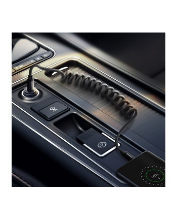 Axagon BUCM-CM10TB, TWISTER kabel USB-C <-> USB-C, 0.6m, USB 2.0, 3A, ALU, tpe, CZARNY (AXN)