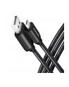 Axagon BUMM-AM15AB, HQ kabel Micro USB <-> USB-A, 1.5m, USB 2.0, 2.4A, ALU, oplet, CZARNY (AXN) - nr 9