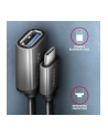 Axagon RUCM-AFAC kabelová redukce USB-C male <-> USB-A female, 20cm, USB 3.2 Gen 1, 3A, ALU (AXN) - nr 18