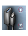 Axagon RUCM-AFAC kabelová redukce USB-C male <-> USB-A female, 20cm, USB 3.2 Gen 1, 3A, ALU (AXN) - nr 23