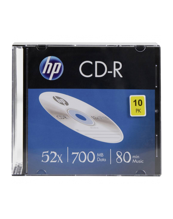 INNY HP CD-R, CRE00085-3, 10-PACK, 700MB, 52X, 80MIN., główny