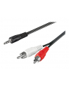 Goobay Przewód Adapter Jack 3,5Mm - 2 X Rca 3M (50196) - nr 2