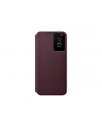 Samsung Smart Clear View Cover do Galaxy S22+ Burgundowy (EF-ZS906CEEGEE)