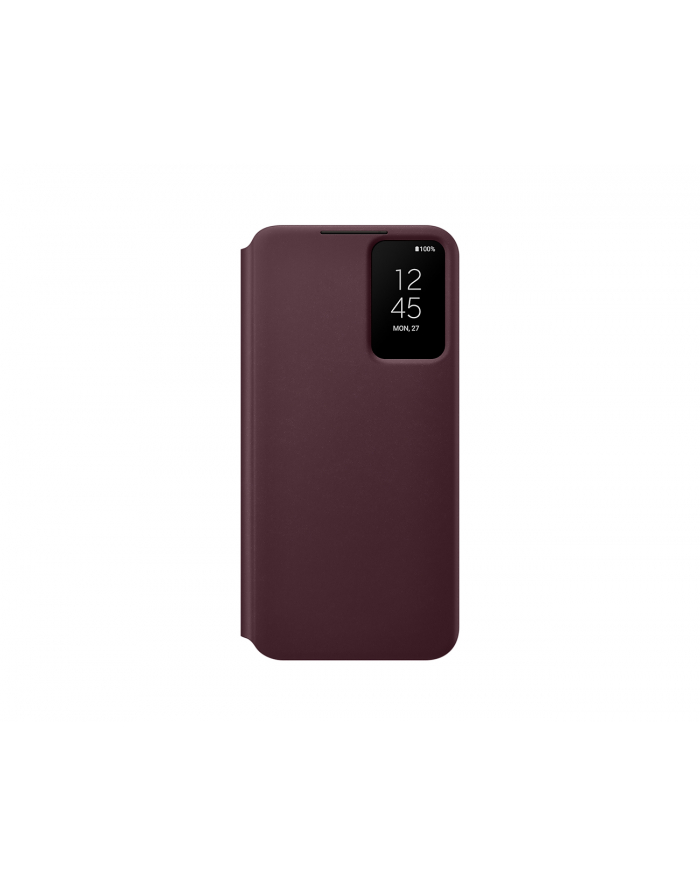 Samsung Smart Clear View Cover do Galaxy S22+ Burgundowy (EF-ZS906CEEGEE) główny