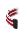 CableMod Classic ModMesh C-Series Corsair Zestaw kabli RMi i RMx - biały / czerwony - nr 2