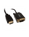 Akasa kabel HDMI na VGA, pozlacené konektory, 2m (AKA) - nr 7