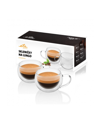 Szklanki do lungo ETA 5180 91010, 160 ml, 2szt