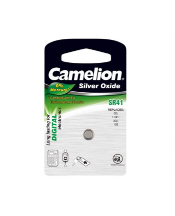 CAMELION SR41W/G3/392, SILVER OXIDE CELLS, 1 PC(S) W STREFIE KOMFORTU