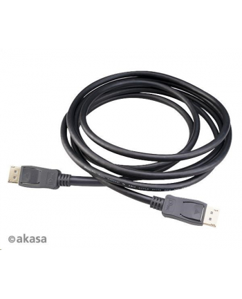 Akasa Kabel Displayport - 5M Czarny (Akcbdp2350Bk)