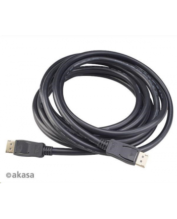 Akasa Kabel Displayport - 5M Czarny (Akcbdp2350Bk)