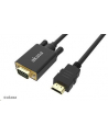 Akasa kabel HDMI na VGA, pozlacené konektory, 2m (AKA) - nr 1