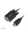 Akasa kabel HDMI na VGA, pozlacené konektory, 2m (AKA) - nr 2