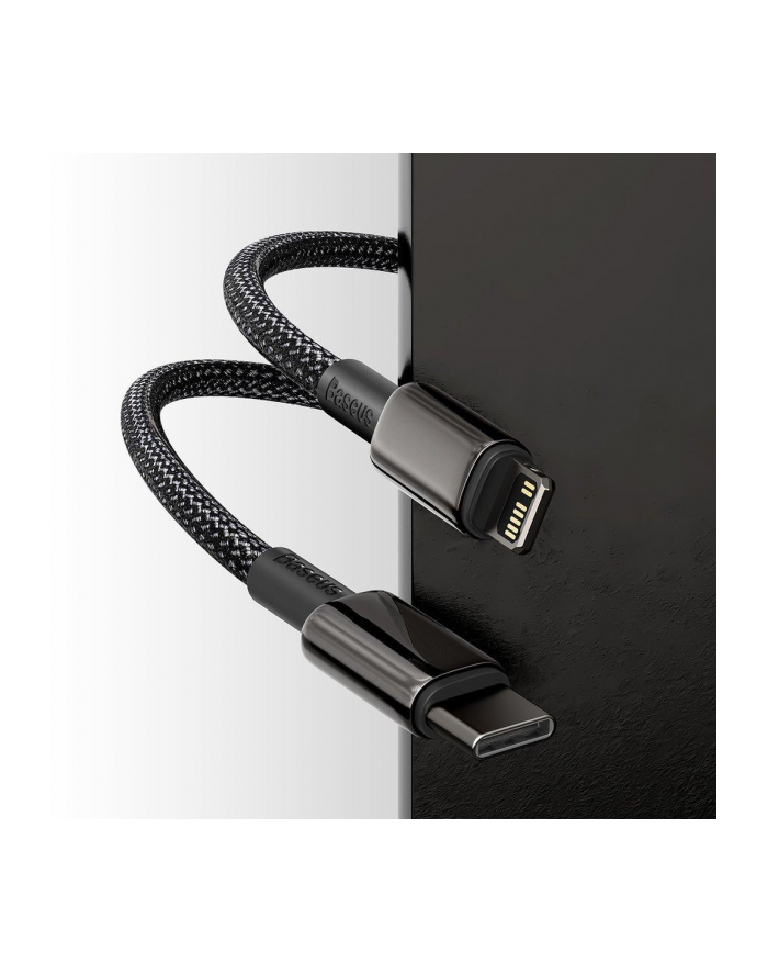 Baseus Kabel Usb-C Do Lightning Superior Series, 20W, Pd, 2M (Czarny) (26616) główny