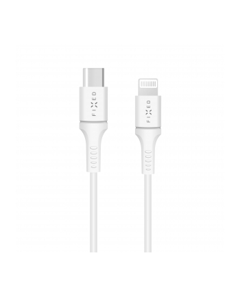 Kabel FIXED USB-C/Lightning, PD, MFI, 18W, 1m (FIXD-CL-WH)