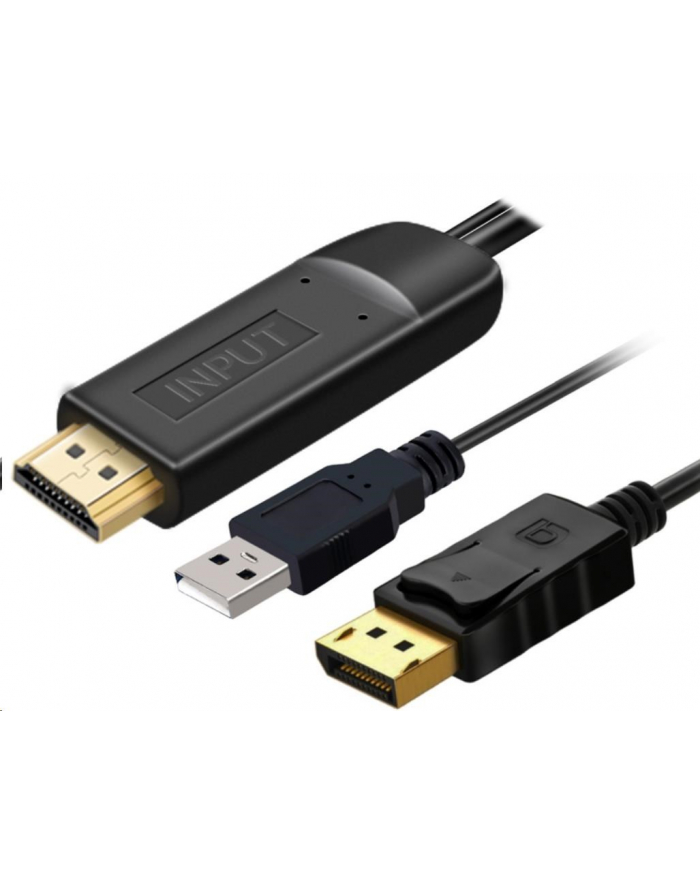 Premiumcord Hdmi 2.0 Na Displayport 1.2 2M (PRC) główny