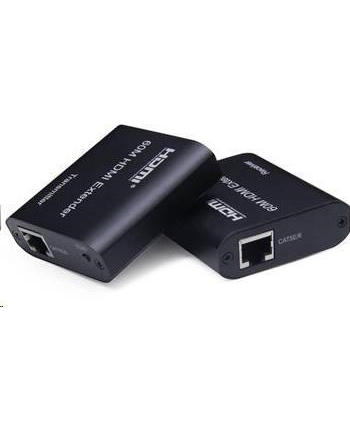 Premiumcord HDMI extender na 60m FULL HD 1080p přes jeden kabel Cat5e/6/6a/7, EDID nastavení (PRC)