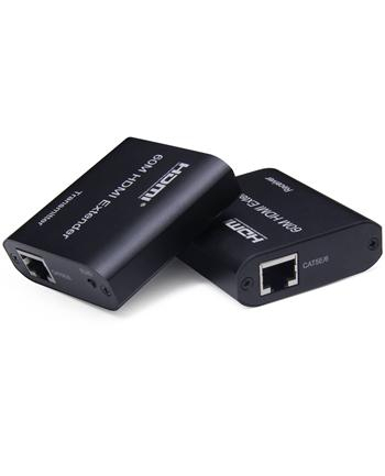 Premiumcord HDMI extender na 60m FULL HD 1080p přes jeden kabel Cat5e/6/6a/7, EDID nastavení (PRC)