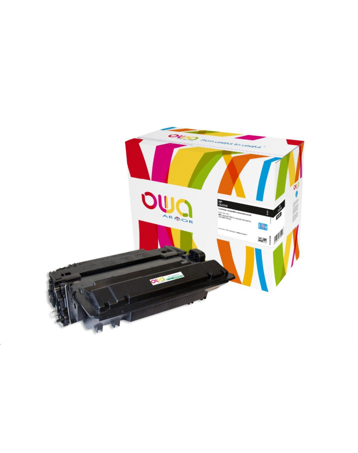 ARMOR TONER OWA TONER PRO HP LASERJET P3015 JUMBO, 24000 STRAN, CE255X, ČERNÁ/BLACK DARMOWA DOSTAWA OD 199 ZŁ główny