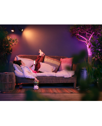 PHILIPS HUE White and color ambiance Lily czarny 1741430P7