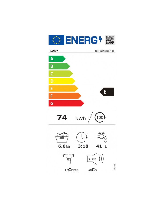 Candy Smart CSTG 262DE/1-S główny