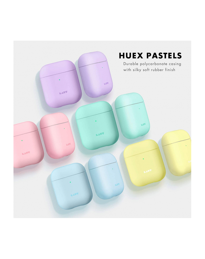 LAUT LAUT PASTELS FOR AIRPODS 1/2 BABY BLUE, POLYCARBONATE, CHARGING CASE, APPLE AIRPODS 1/2 główny