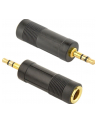 Adapter stereo Jack męski 3.5mm do Jack żeński 6.35mm Gembird - nr 3