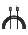 Baseus Kabel Usb-C Do Lightning Superior Series, 20W, Pd, 2M (Czarny) (26616) - nr 17